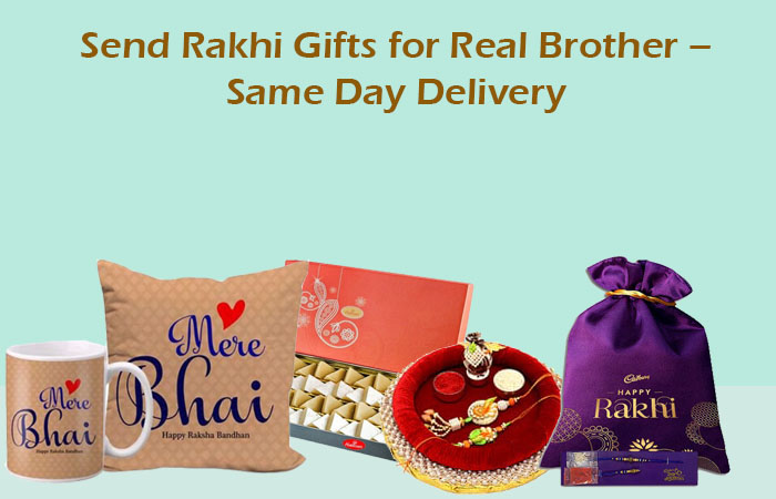 Send Rakhi Gifts for Real Brother – Same Day Delivery